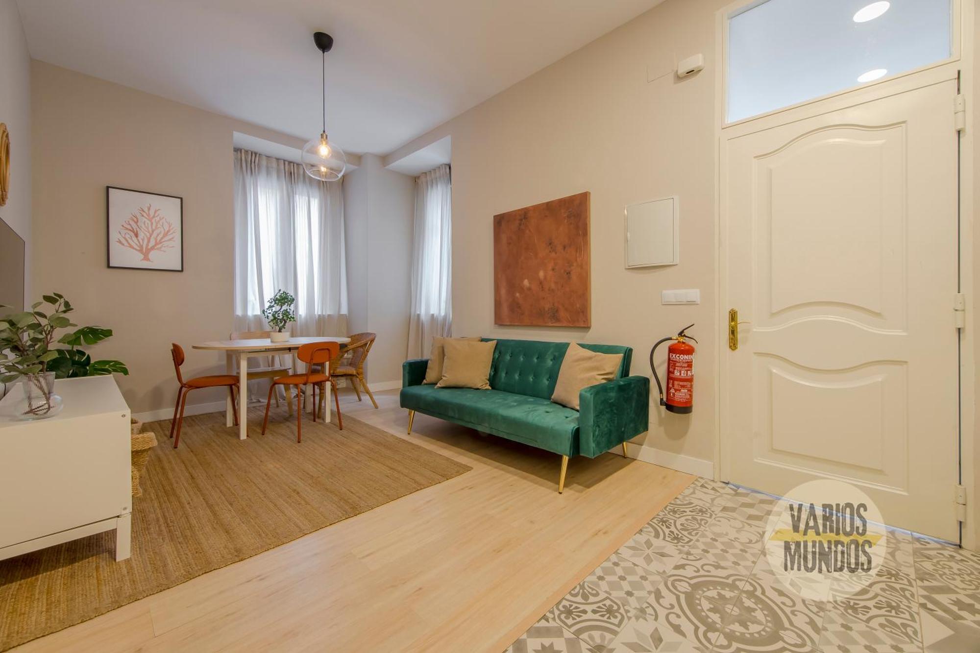Bajo Duplex 7Pax A 5 Min De Gran Via-Malasana 马德里 外观 照片