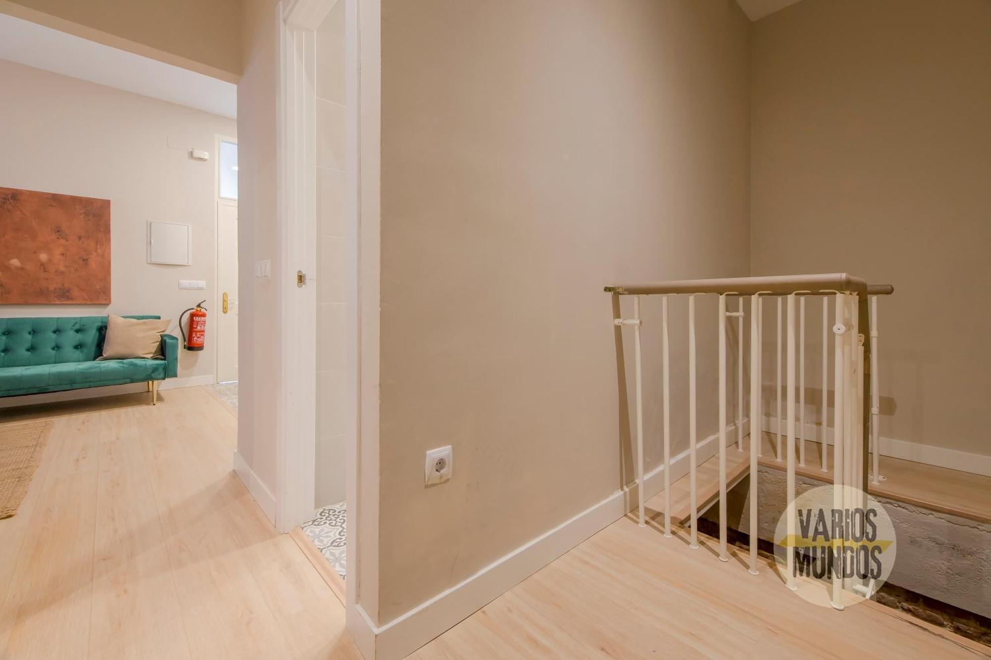 Bajo Duplex 7Pax A 5 Min De Gran Via-Malasana 马德里 外观 照片