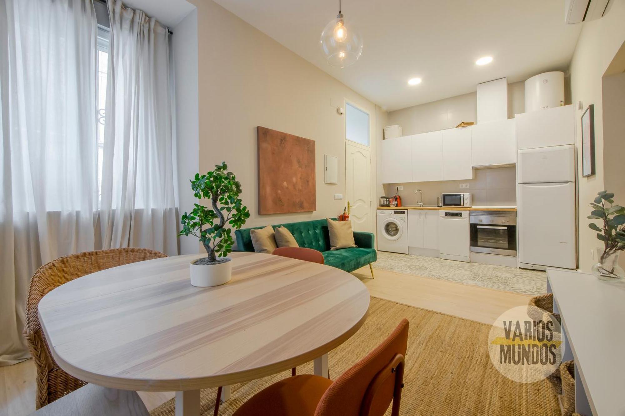 Bajo Duplex 7Pax A 5 Min De Gran Via-Malasana 马德里 外观 照片